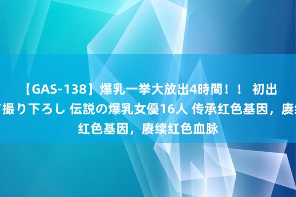 【GAS-138】爆乳一挙大放出4時間！！ 初出し！すべて撮り下ろし 伝説の爆乳女優16人 传承红色基因，赓续红色血脉