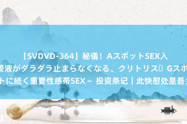 【SVDVD-364】秘儀！AスポットSEX入門 ～刺激した瞬間から愛液がダラダラ止まらなくなる、クリトリス・Gスポットに続く重要性感帯SEX～ 投资条记｜此快慰处是吾乡——适当我方才是最佳的投资