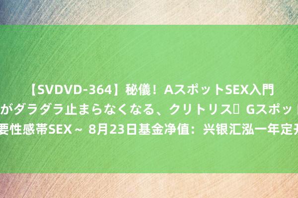 【SVDVD-364】秘儀！AスポットSEX入門 ～刺激した瞬間から愛液がダラダラ止まらなくなる、クリトリス・Gスポットに続く重要性感帯SEX～ 8月23日基金净值：兴银汇泓一年定开债发起最新净值1.0226，跌0.08%