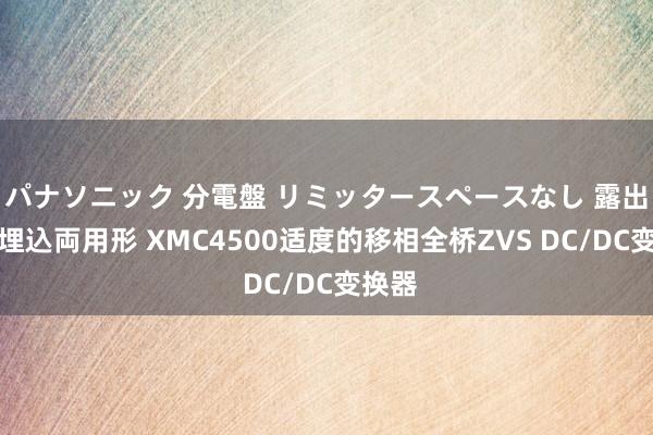 パナソニック 分電盤 リミッタースペースなし 露出・半埋込両用形 XMC4500适度的移相全桥ZVS DC/DC变换器